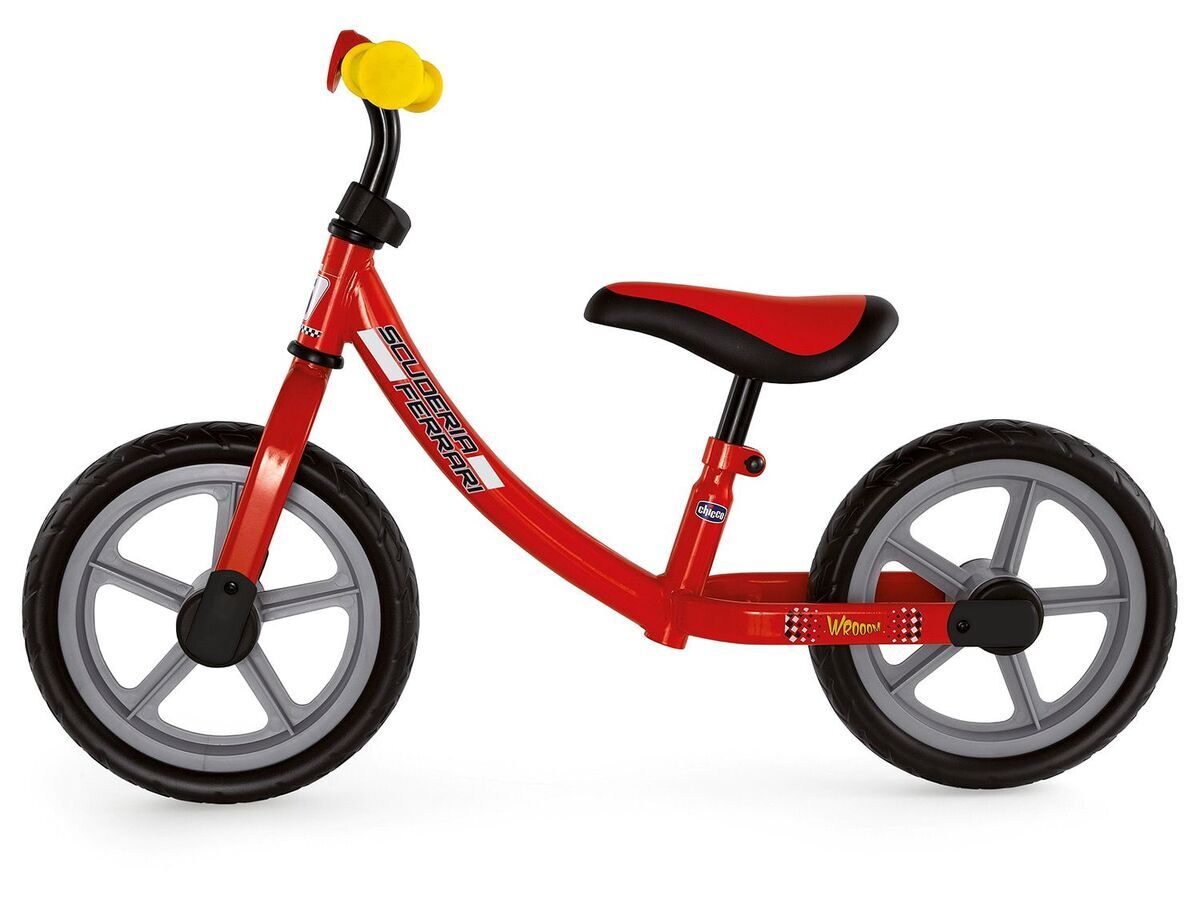 Chicco “Ferrari” balance bike, ultra-light metal frame, from 2 years
