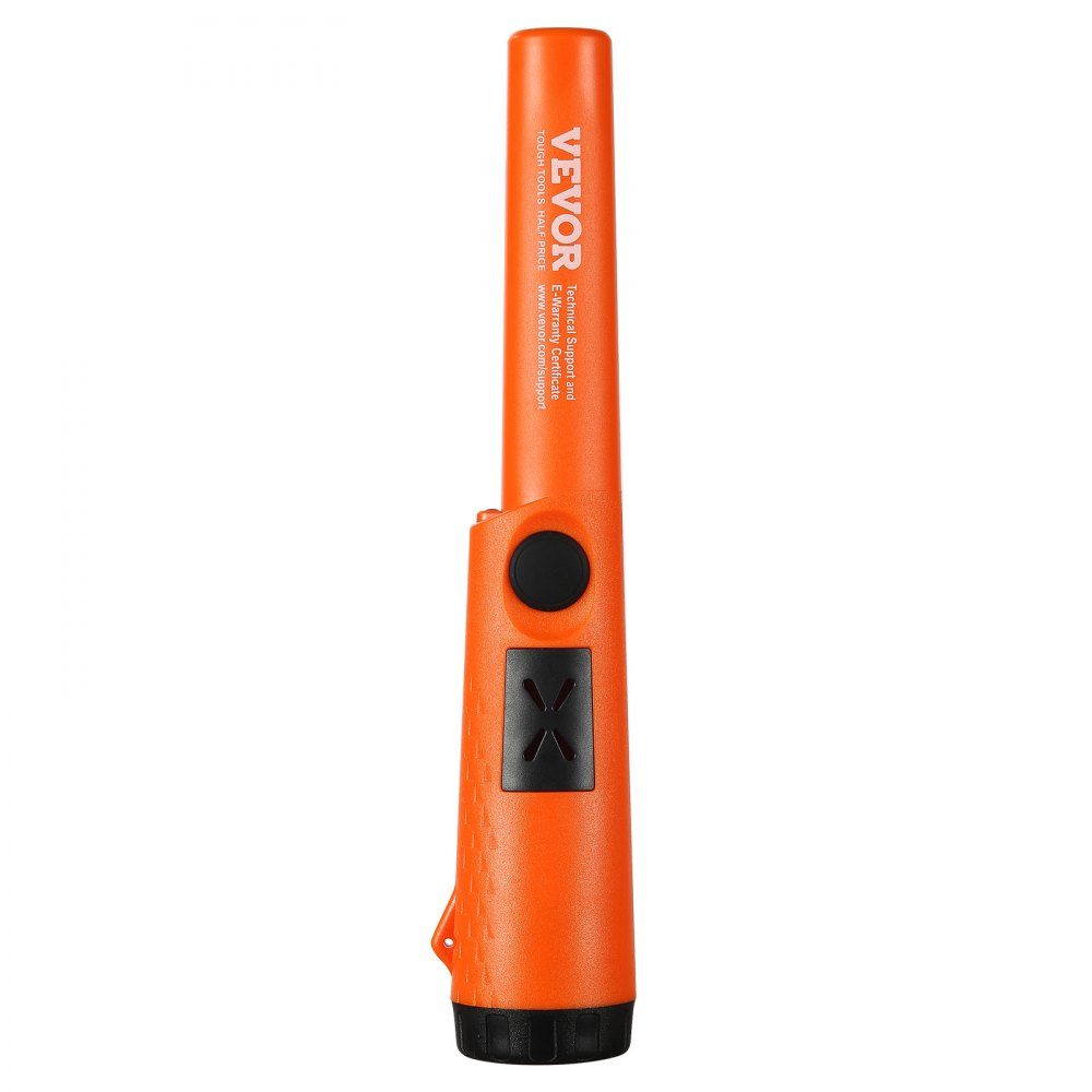 Pinpointer de détecteur de métaux, IP66, détecteur de métaux entièrement étanche, profondeur de détection de 5 cm, propointeur, chasse au trésor avec 3 modes, son/vibration/son + vibration, pile 9 V et sac en velours inclus