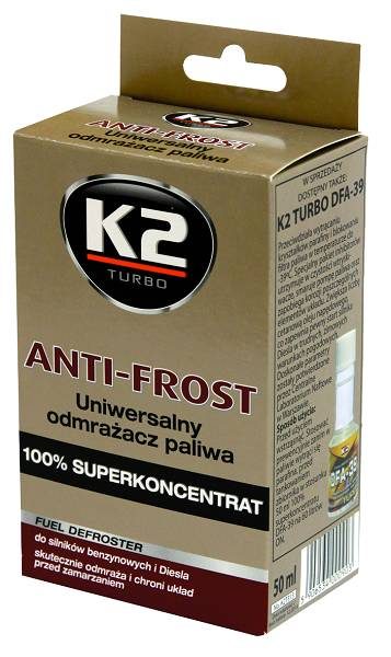 K2 Anti-Frost 50ml Odmrażanie paliwa – Nr kat. T313