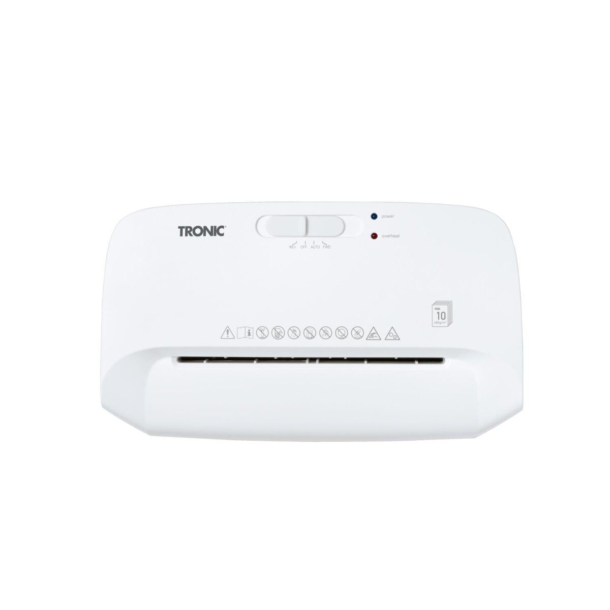 Aktenvernichter TRONIC, weiß