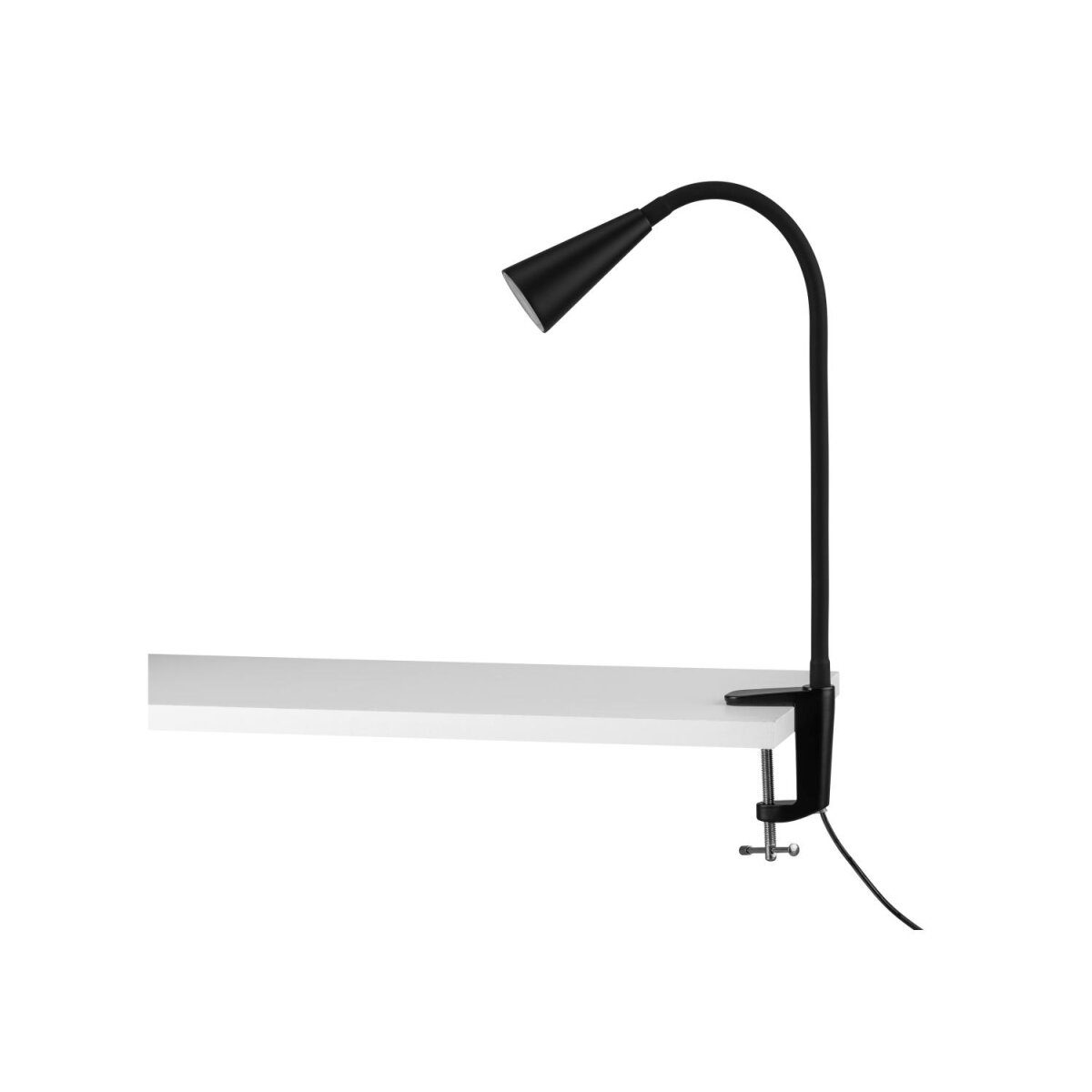 LIVARNO home LED-Klemmleuchte, mit flexiblem Metallhals