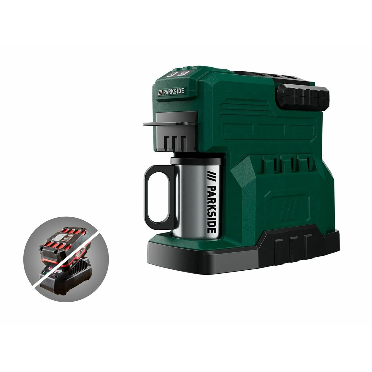 PARKSIDE® Akku-Kaffeemaschine »PKMA 20-Li A1«, 20 V