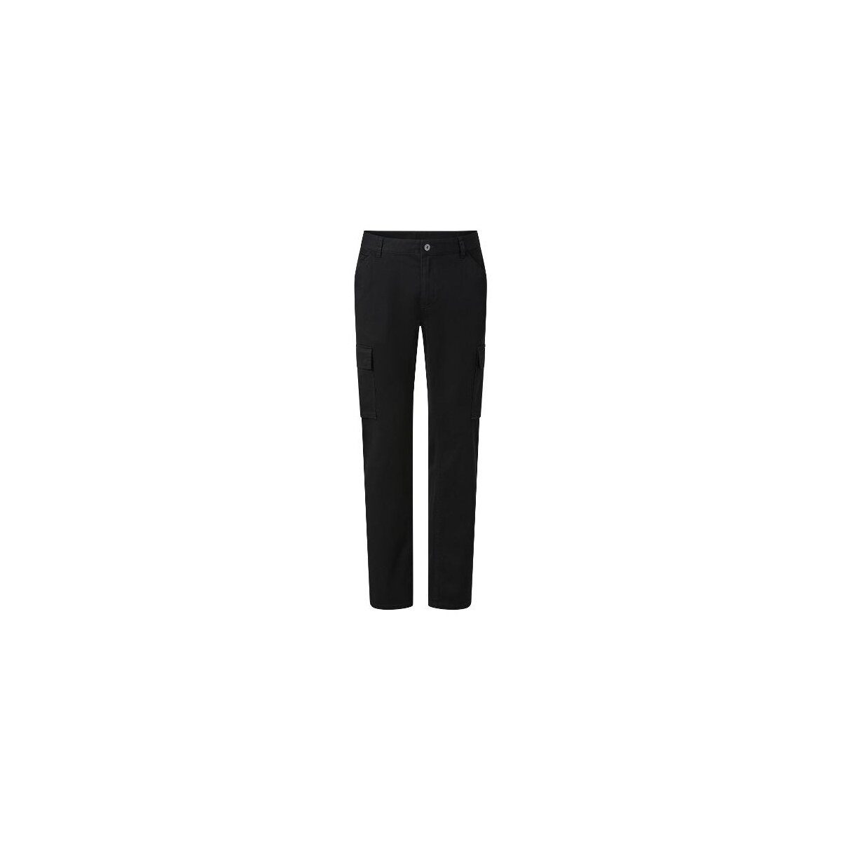 esmara® MEN men's cargo trousers, 5-pocket style, 52, black
