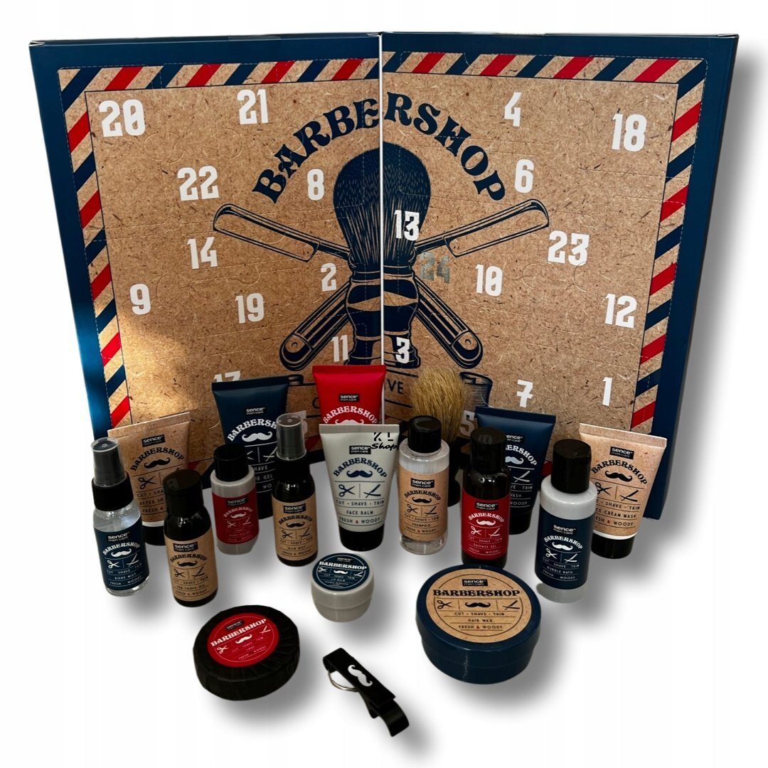 Adventskalender Kerstmis 24 Days Of Beauty Men Barber exclusieve editie