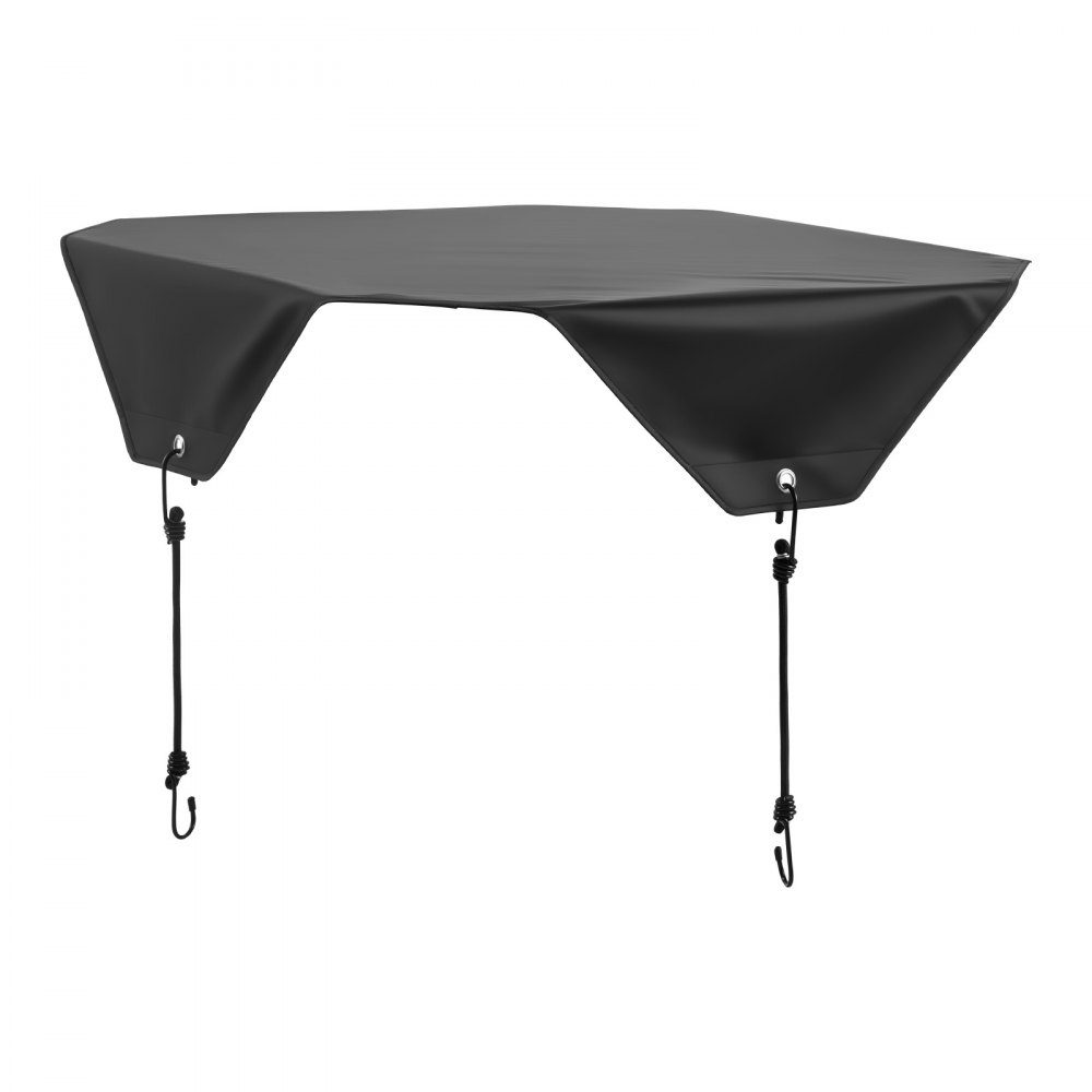 Outdoor Air Conditioner Cover 910x910mm Air Conditioner Cover Rainproof Universal Fit Outdoor Protective Cover for All Seasons Black