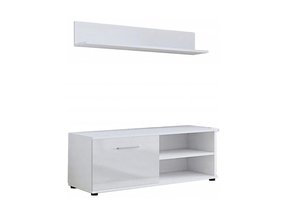 #SALE# XXL-Set Sideboard mit Ablage in Weiß