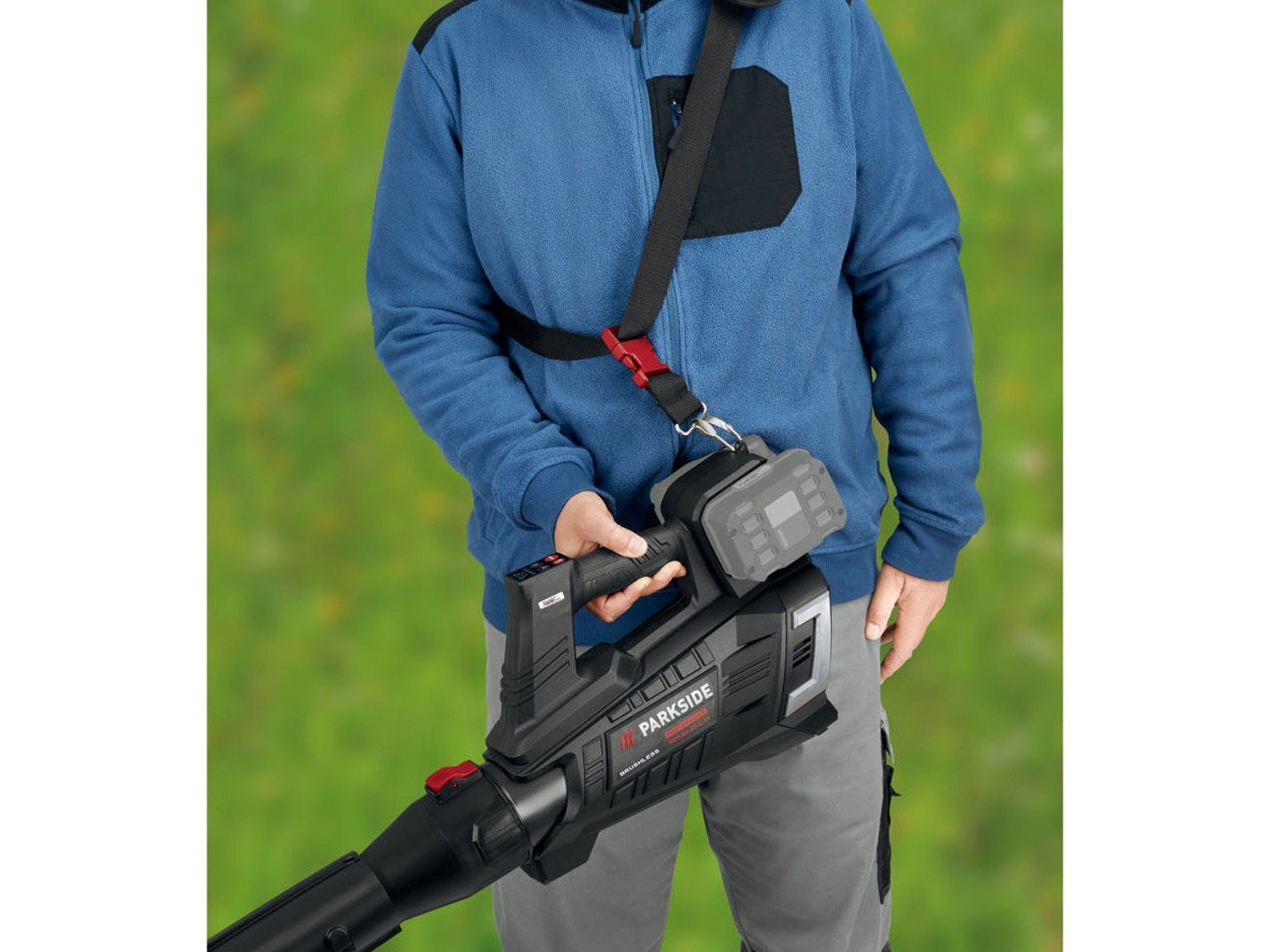 PARKSIDE PERFORMANCE accubladblazer met turbine, 40V, PPTLBA 40-Li A1 (zonder accu en lader)