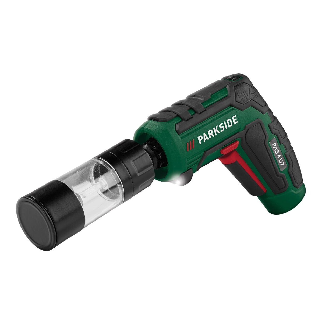 PARKSIDE® 4 V cordless screwdriver set PAS 4 D7, with BBQ accessories