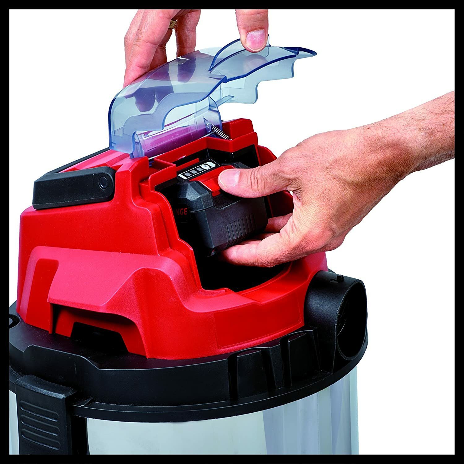 Einhell Akku-Nass-Trockensauger TC-VC 18/20 Li S KIT Power