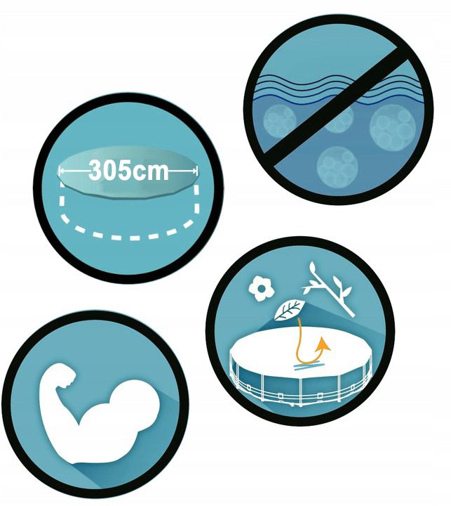 %SALE% XXL-Starterset Bestway Steel Pro Pool 19-teiliges Zubehör Outdoor Garten Badespaß 366x76