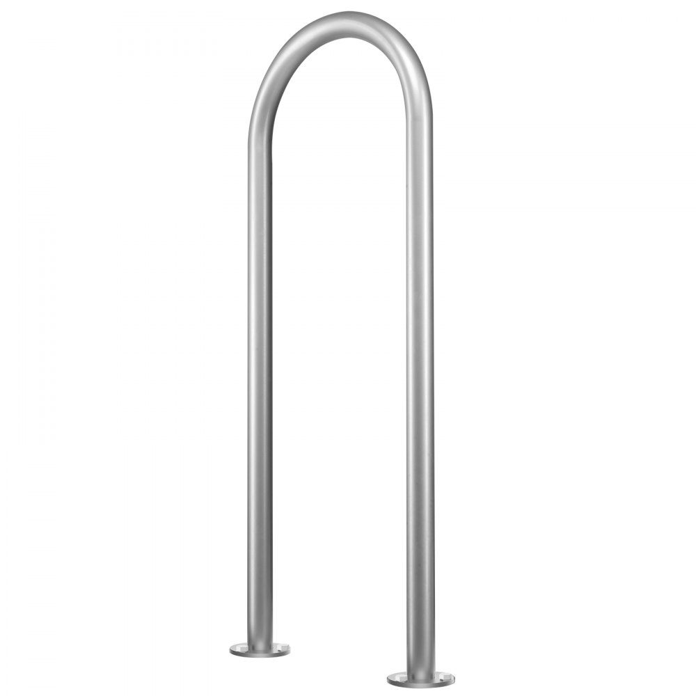 Poolhandlauf 400 x 90 x 915 mm, Pooleinstieg Aluminium mit Bodenplatte für Innen-/Außenpools, benutzerfreundliche Einstiegshilfe für Schwimmbäder, Haltegriff mit Zubehör für Spas und Docks