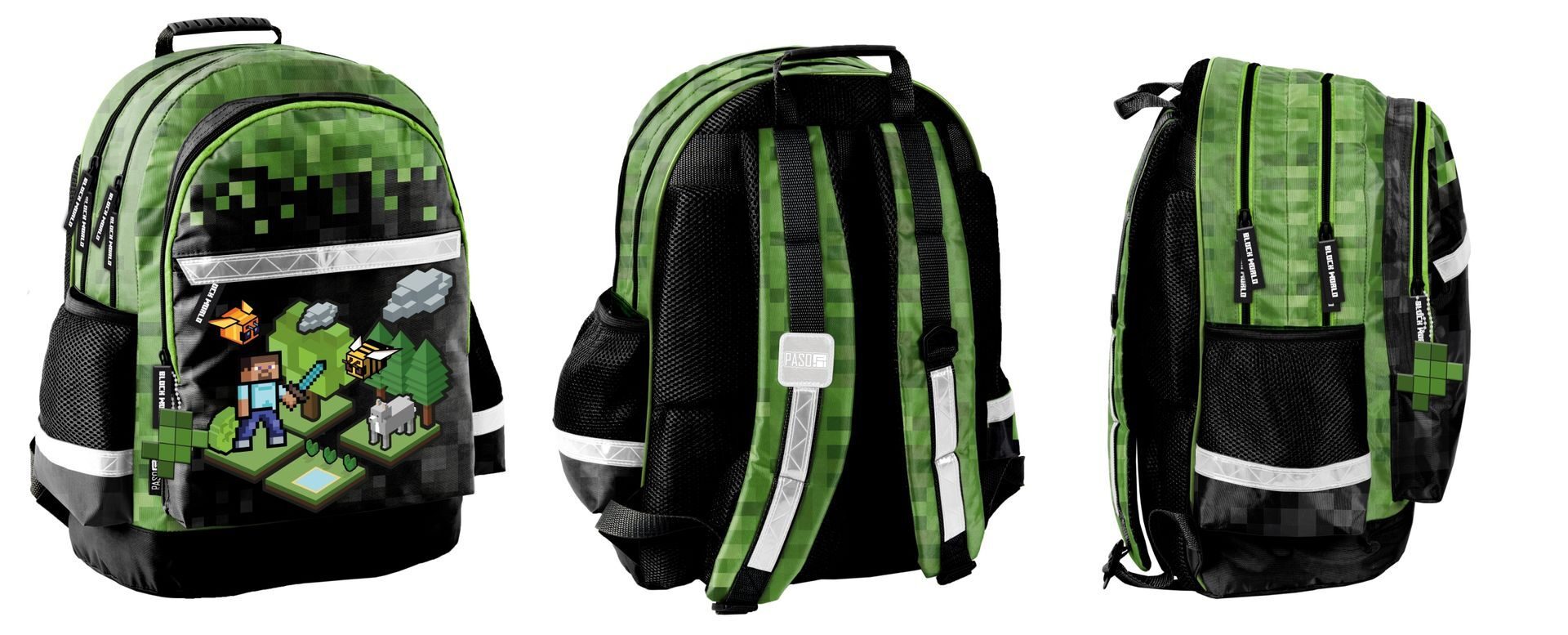 Schooltas rugzak rugzak schooltas pixel Minecraft 2