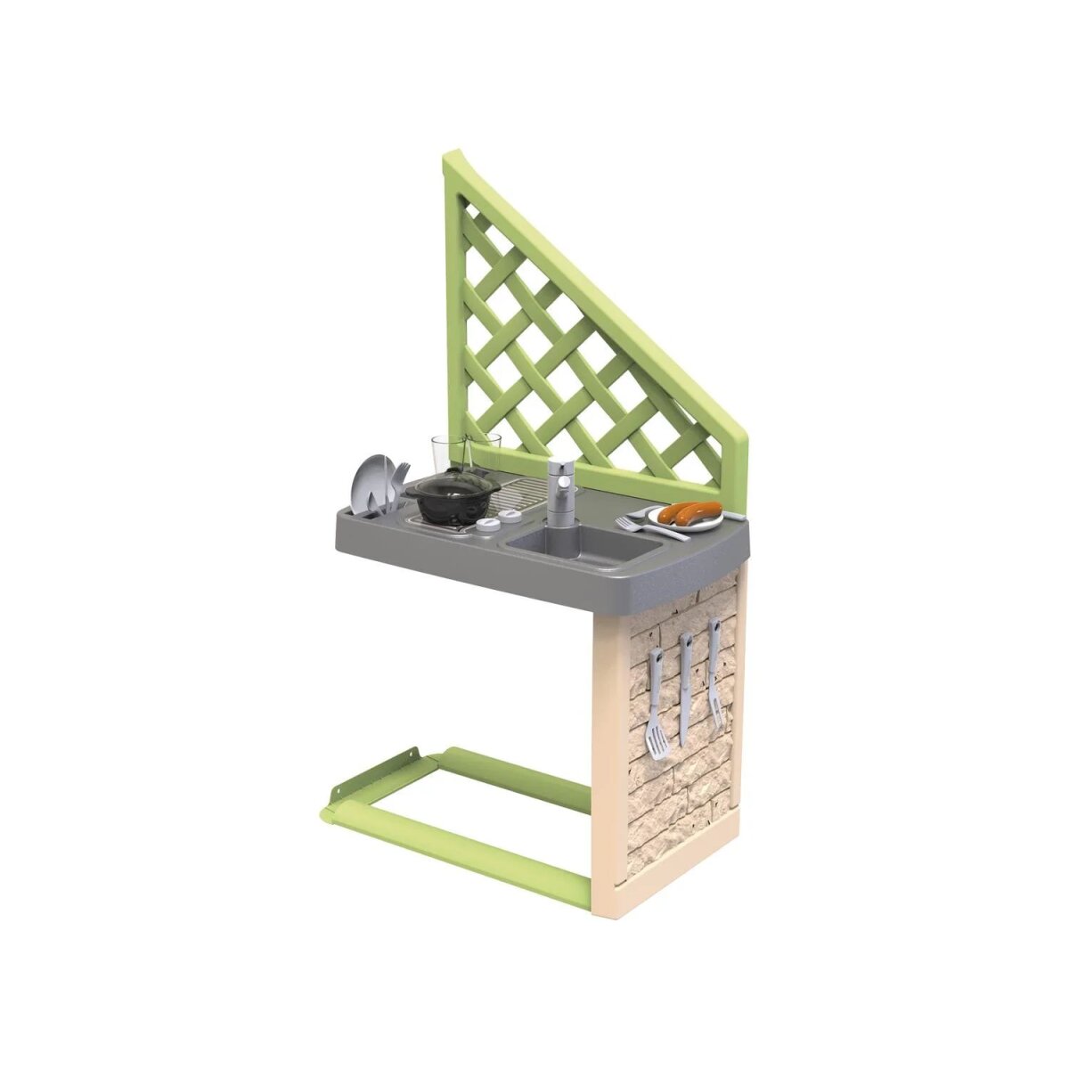 SMOBY akcesoria do domku zabaw kuchnia letnia SMOBY akcesoria do domku zabaw kuchnia letnia