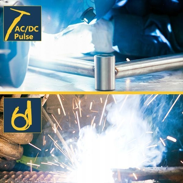 Zestaw spawarki TIG AC DC 210 Pulse HF 200A