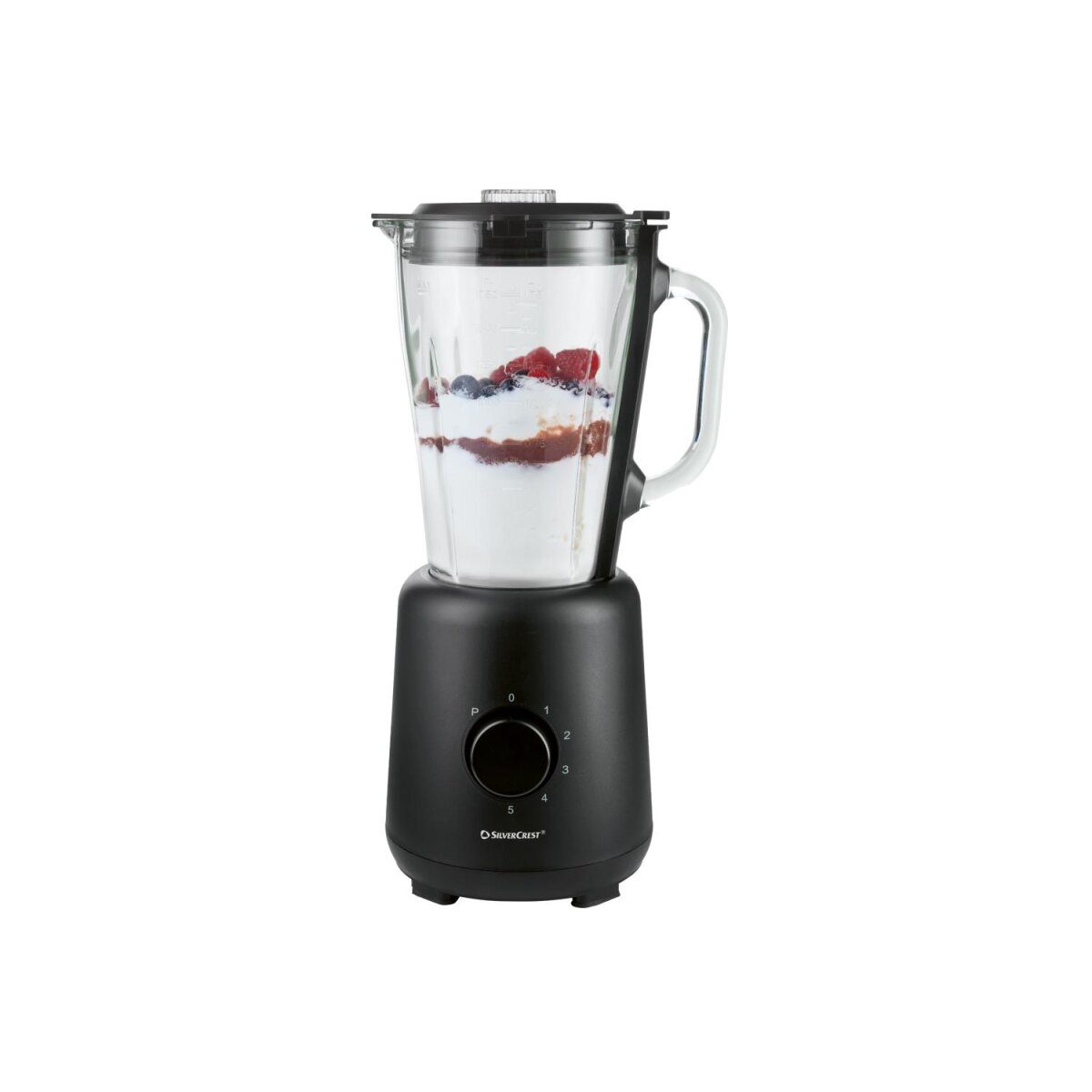 SILVERCREST® Standmixer SSMGR 600 A1, schwarz