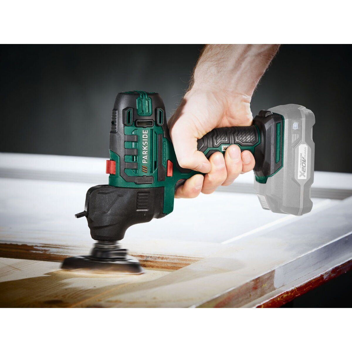 PARKSIDE 20 V cordless combination tool 3in1 “PKGA 20-Li C2”, without battery and charger