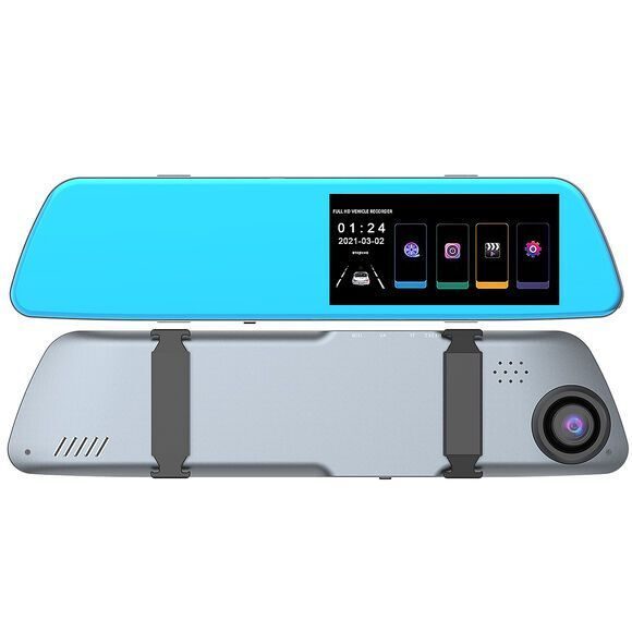 Caméra de voiture dashcam TRACER M4TS FHD Touch avec ensemble de caméras de recul