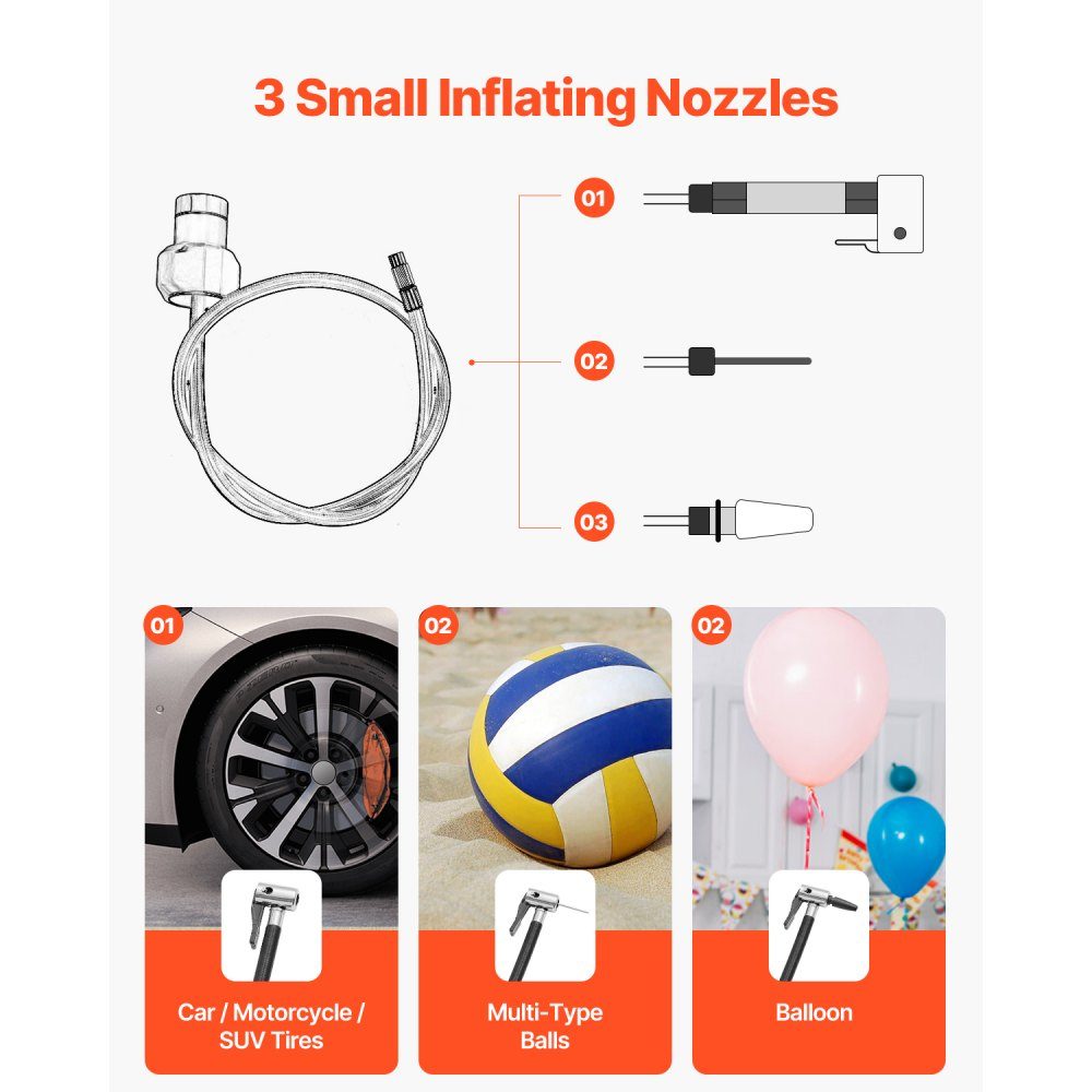 Paddleboard Pump (40 PSI), Two-Stage Electric Portable SUP Air Pump with Auto Shut-Off and 12-V-Gleichstromanschluss, Inflate and Deflate, Ideal for Inflatable Paddleboard Mattresses