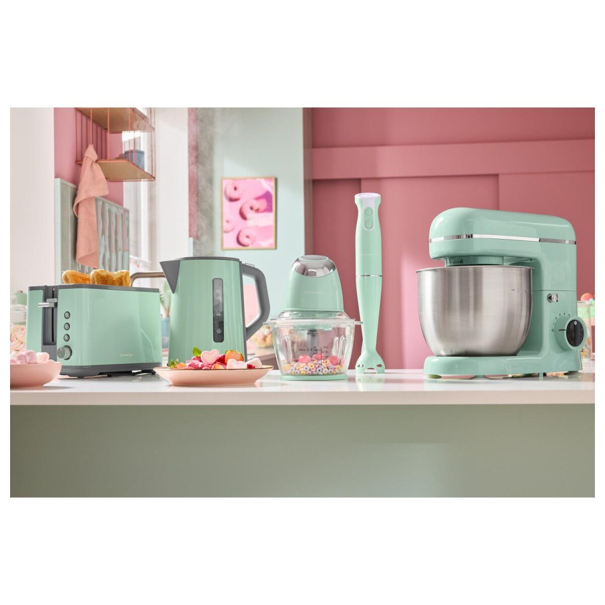 SILVERCREST® Stabmixer Mix It »SSM 350 A1« Pastell (Mint)