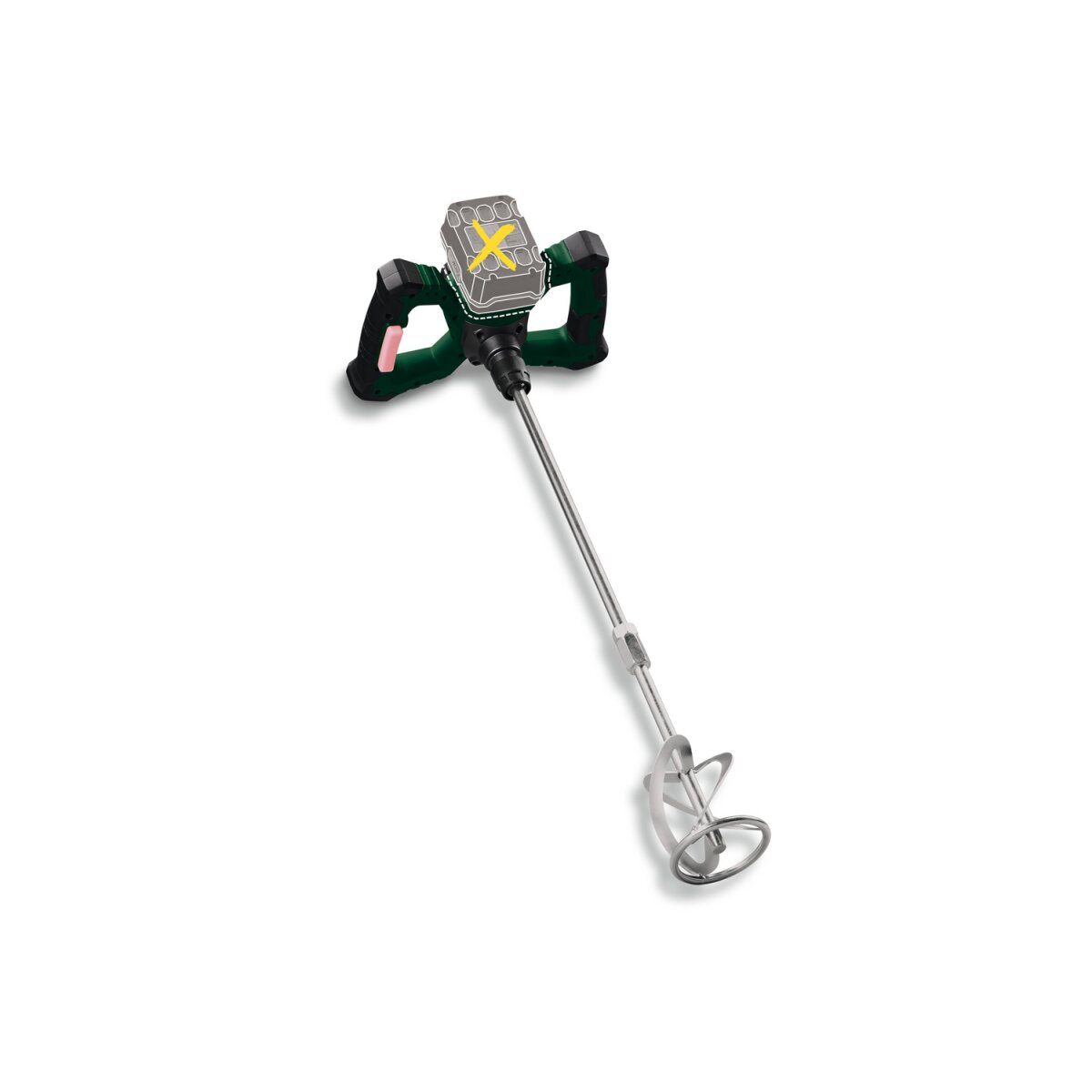 Agitateur peinture et mortier sans fil PARKSIDE® 20 V PFMRA 20-Li B2