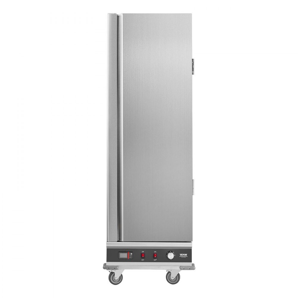 Hot-Box-Speisenwärmer, Snackwärmer mit 16 Ebenen, Wasserschüssel, Einzeltür und verstellbaren Regalen, Speisenwärmer aus Edelstahl, ideal zum Aufbewahren von Pizza, Hähnchen