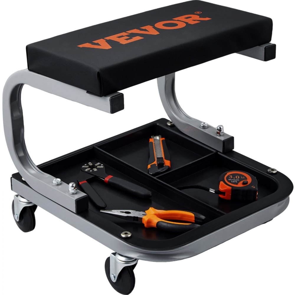 Car workshop rolling board, workshop lounger, assembly lounger, workshop stool, 36 x 36 x 36 cm, assembly rolling board with 36 x 18 x 4 cm seat, steel + PU workshop stool, load capacity up to 113 kg, repair stool Car workshop rolling board, workshop lounger, assembly lounger, workshop stool, 36 x 36 x 36 cm, assembly rolling board with 36 x 18 x 4 cm seat, steel + PU workshop stool, load capacity up to 113 kg, repair stool