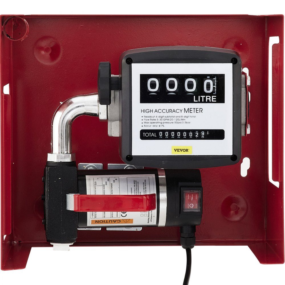 Dieselpomp stookoliepomp 40L, 155W zelfaanzuigende oliepomp, 2800 tpm motortoerental oliezuigpomp zelfaanzuigend, 20kg diesel transferpomp, meter automatische pomp voor biobrandstof – Artikelnr. HT-22259