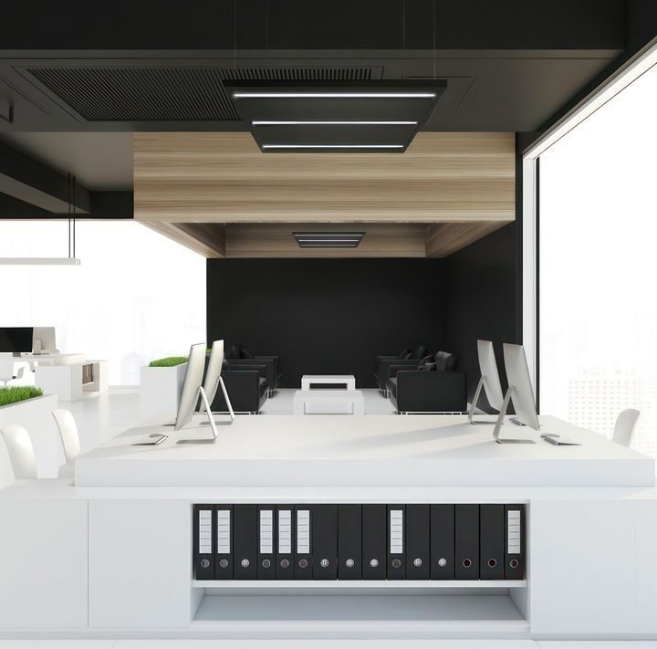 6x Aufbau-LED-Deckenpanel 60x60 UGR 50W KASSETTE neutralweiß UGR 16, geringer Blendfaktor