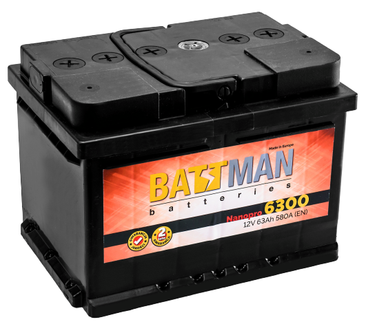 Battman Nanopro 63ah 580a Batterie – Art.-Nr. Vp620