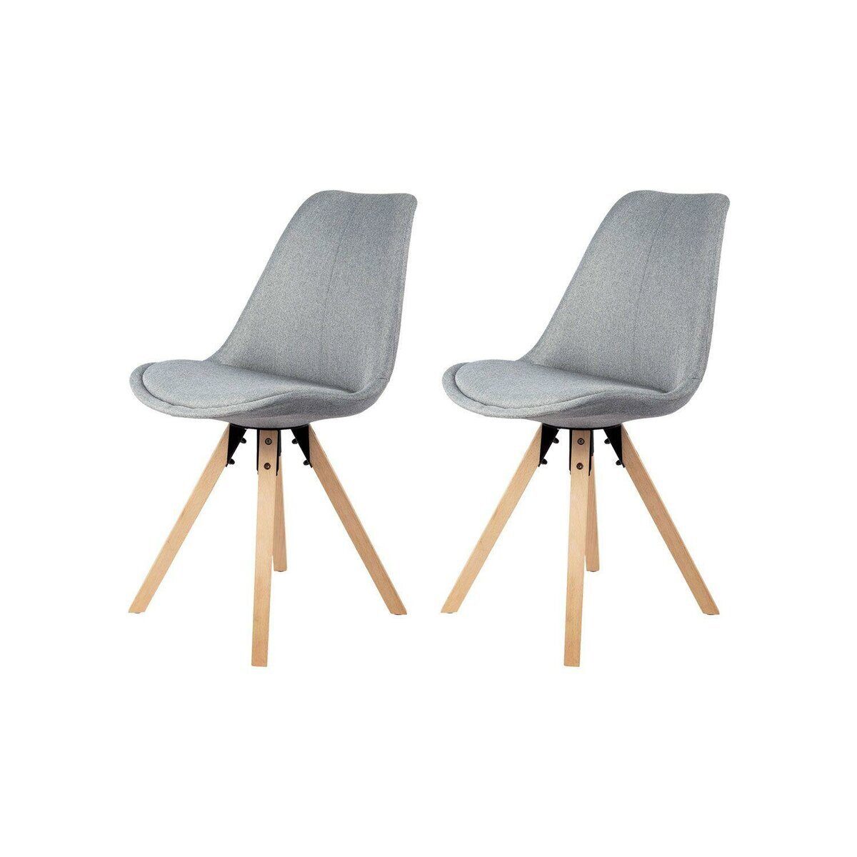 #SALE# Design eetkamerstoelen in een set van 2
