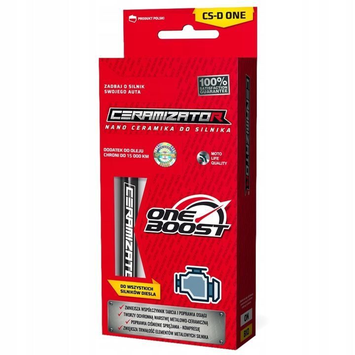 Premium CERAMIZATOR ceramic protection for all petrol and diesel engines - oil additive