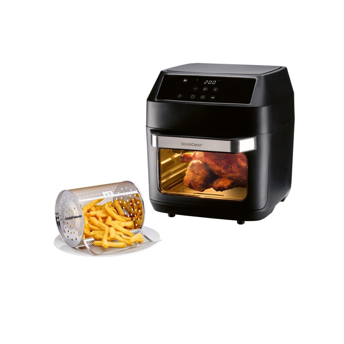SILVERCREST® KITCHEN TOOLS 9-in-1 hot air fryer SHF 1800 C1