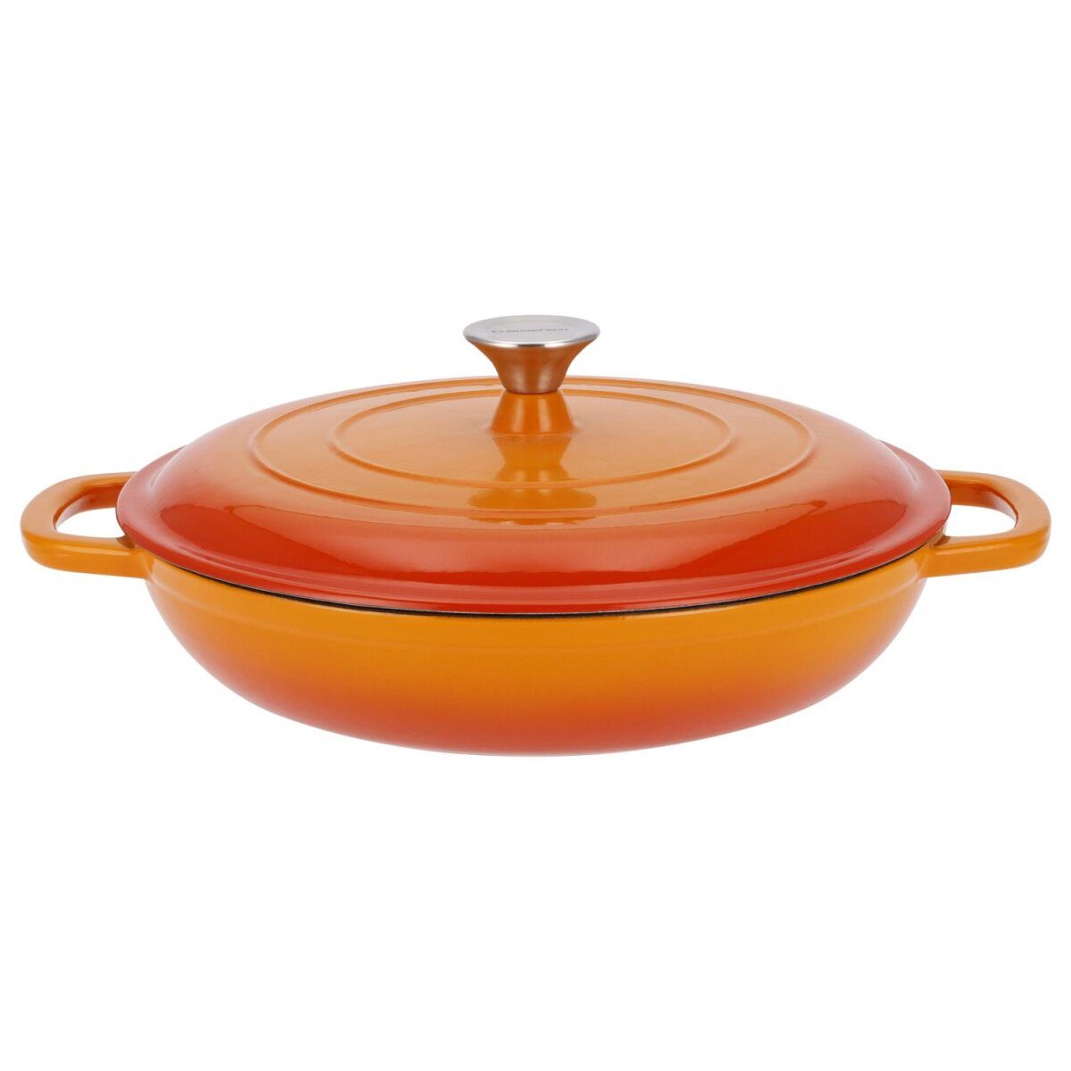 SILVERCREST® gietijzeren serveerpan 30 cm / 3,7 liter