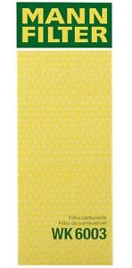 MANN WK 6003 Filter PALIWA - Part No. HT-50889