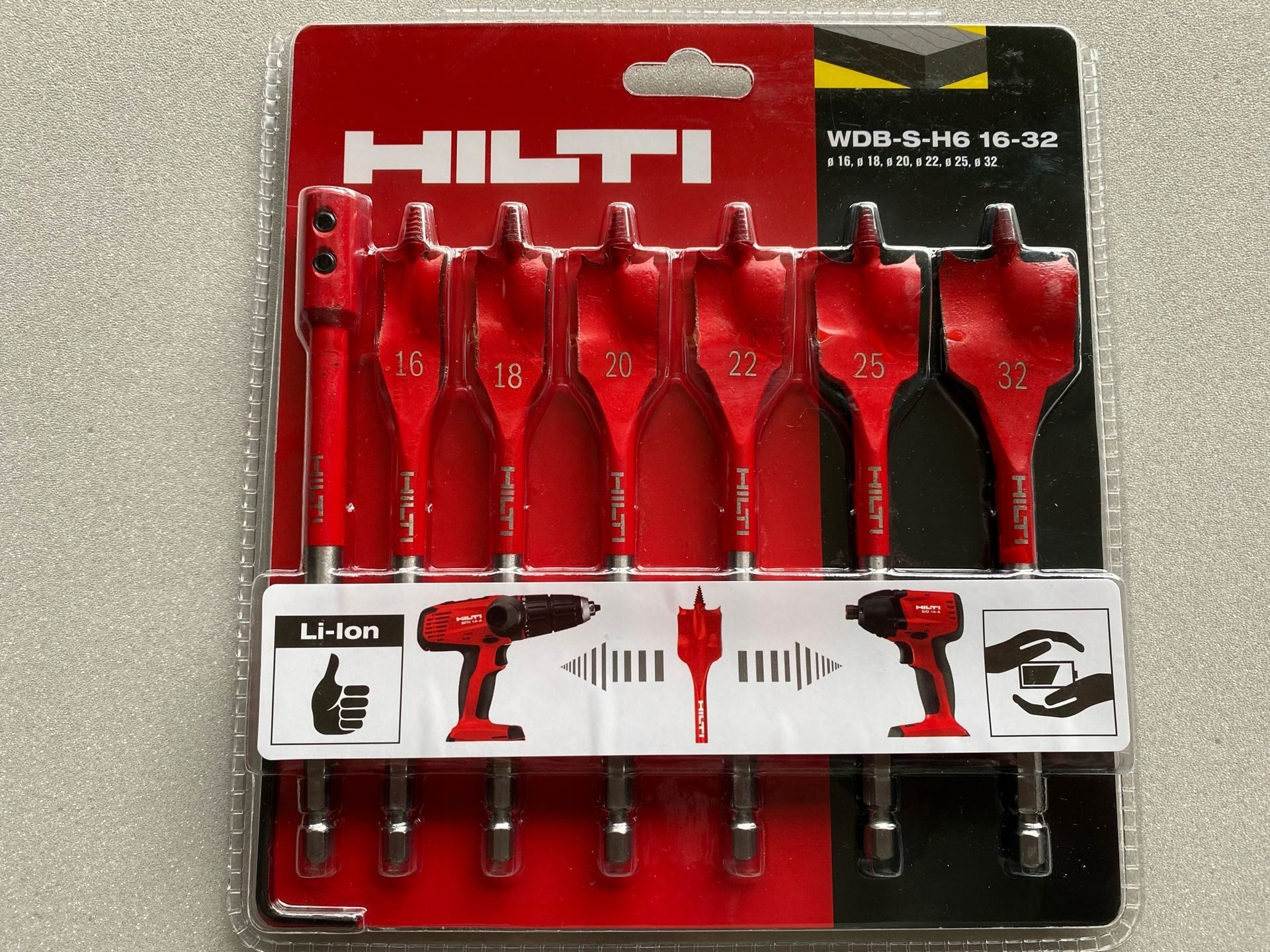 Hilti Premium Flachfräsbohrer-Set Komplettset