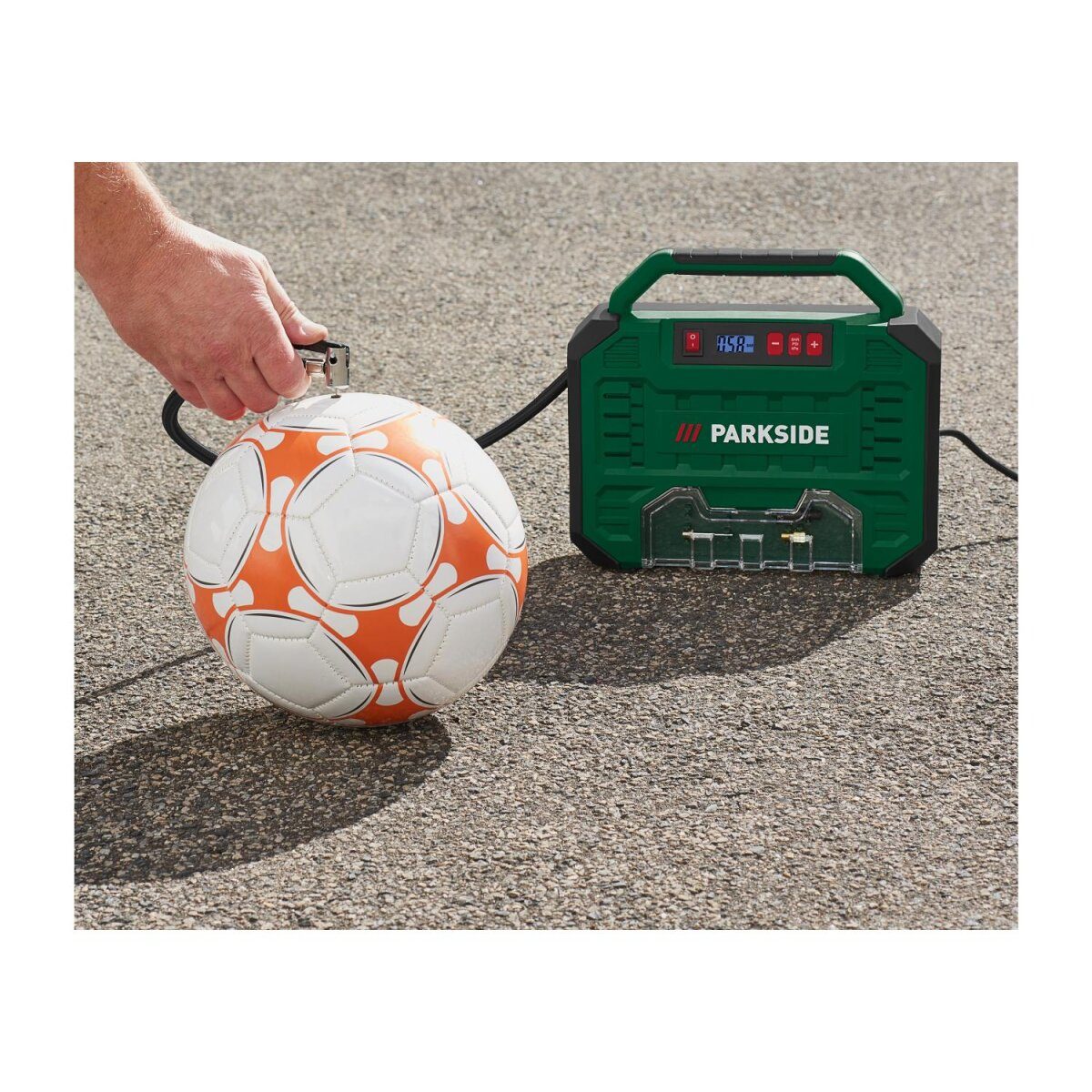 PARKSIDE®-compressor met digitaal display »PMK 150 A1«, draagbaar