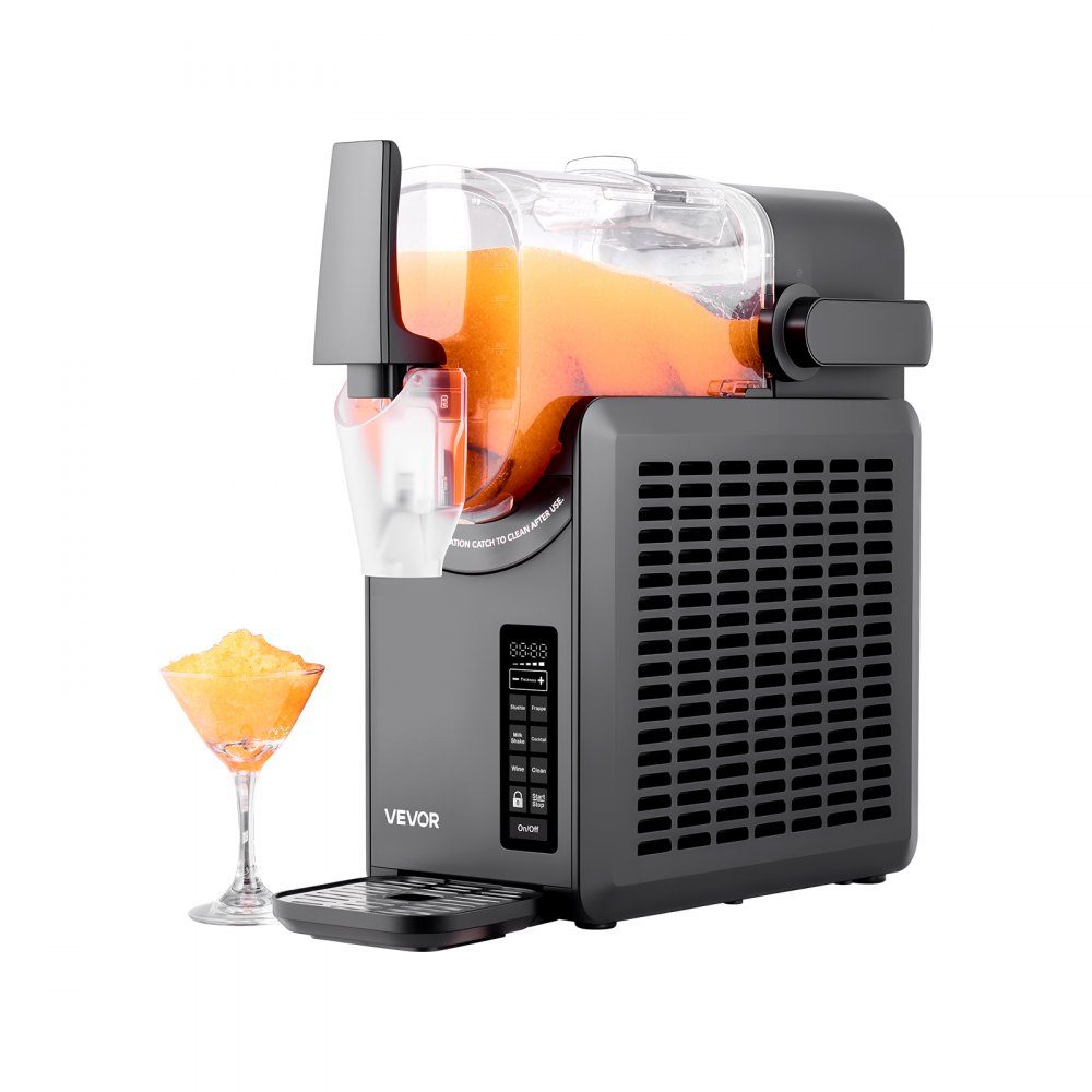 Slush-Eismaschine Slushy Machine 2,5 L, Frozen-Drink-Maker mit 5 voreingestellten Programmen, Margarita-Maschine mit Selbstreinigung, Frozen Margaritas, Frappés, Milchshake
