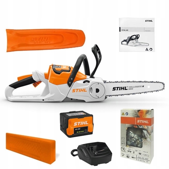 Stihl MSA 60 CB accuzaag Stihl met accu AK 20 en oplader AL 101 kettingzaag