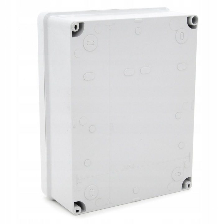 Distributeur électrique mural 4x230V avec boîtier d'installation interrupteur principal