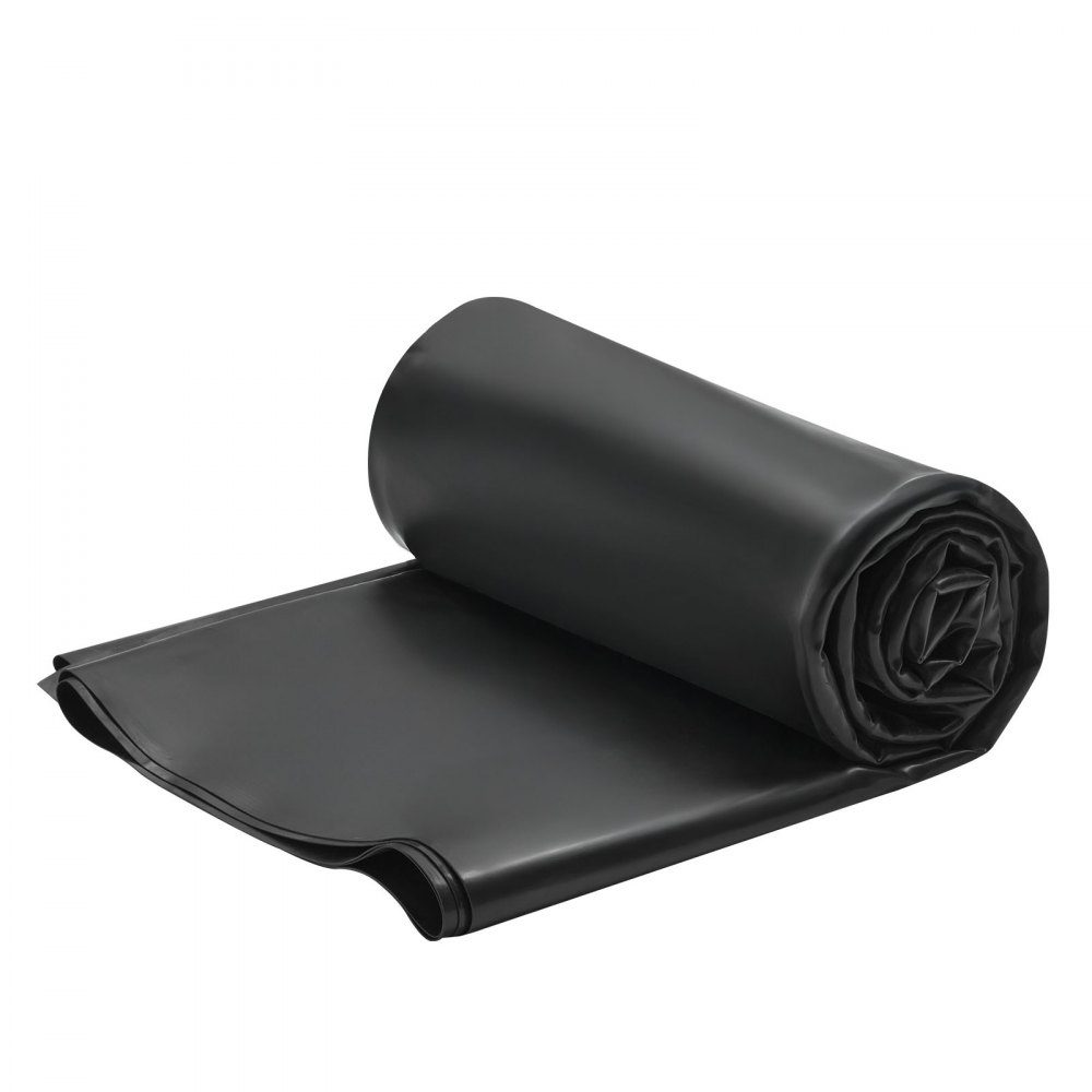 Dachbahn, 6,096 x 6,096 m, Dachbahn, 1,14 mm EPDM-Folie, Carport-Abdichtung, langlebig & witterungsbeständig, Dachabdichtung, Dachunterspannbahn für Wohnmobile, Dächer, Teiche