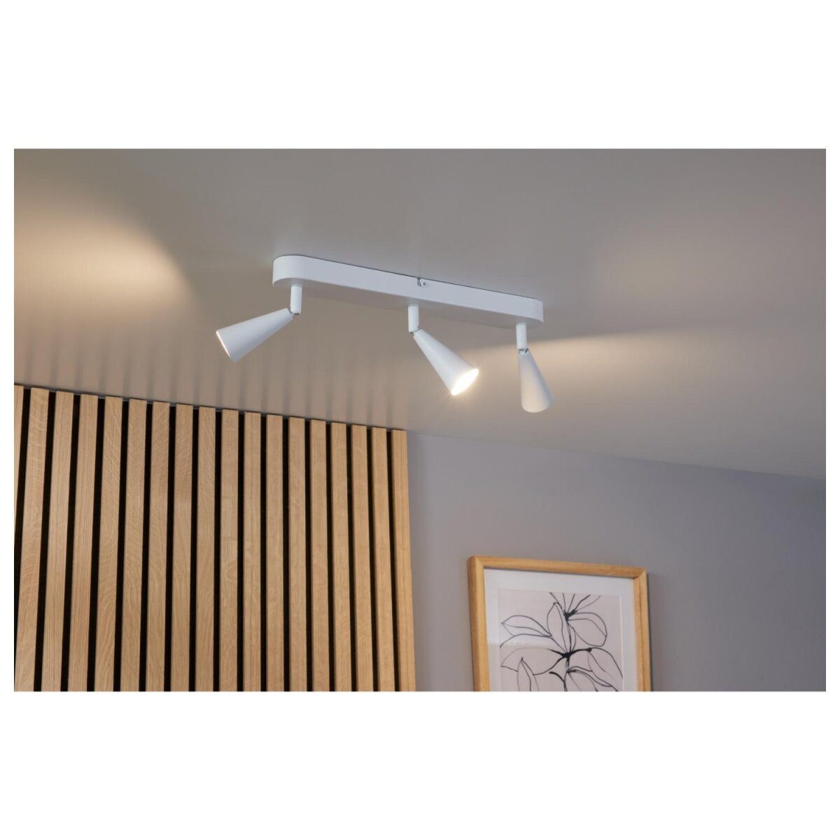 LIVARNO home LED plafondlamp, 3 spots, warm wit