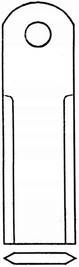 Couteau hache NEW HOLLAND SCHUMACHER 42246