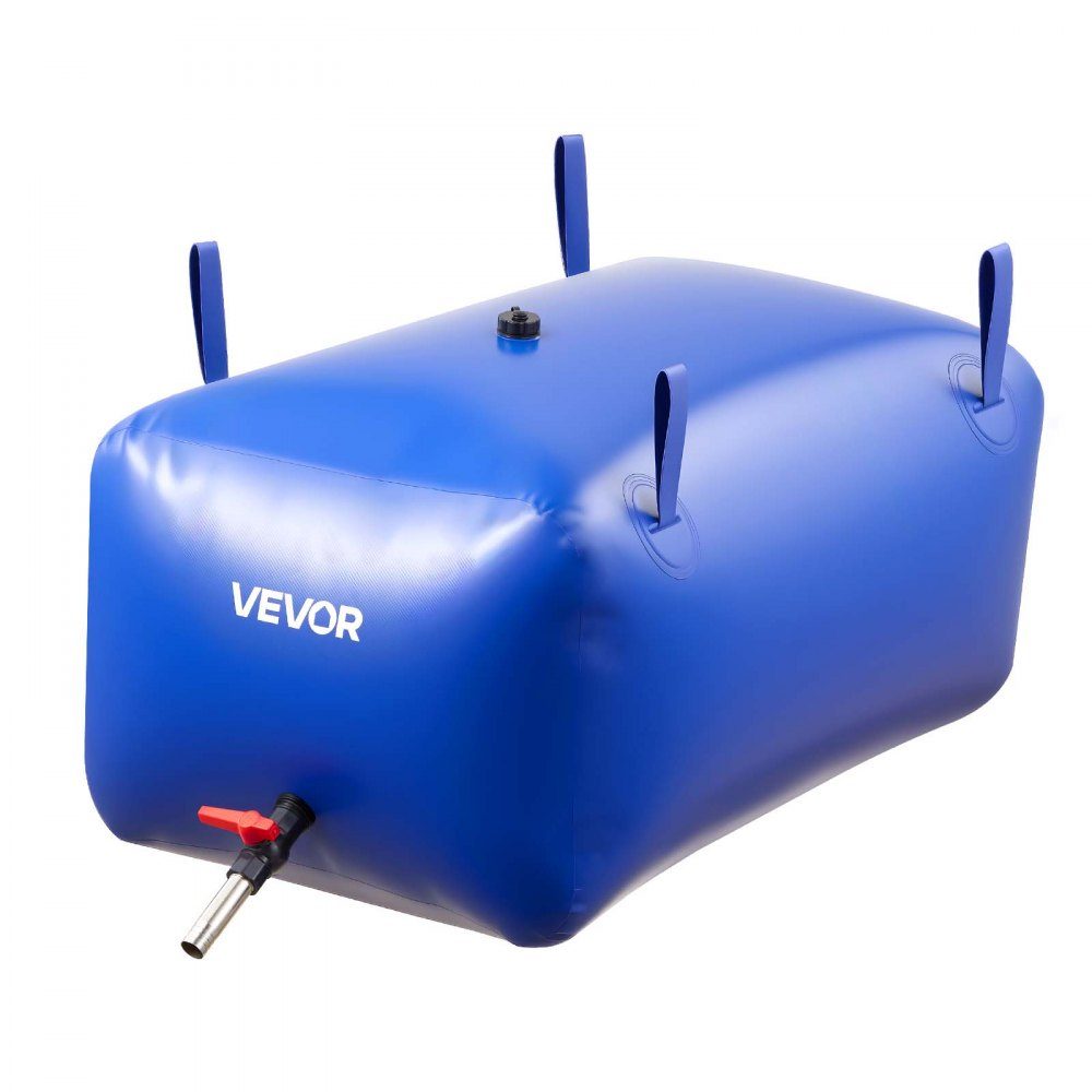 Vessie de stockage d'eau, sac d'eau souple en PVC de 240 L, récipient de stockage d'eau, réservoir d'eau de camping-car étanche et résistant à l'usure pour l'irrigation extérieure, le camping