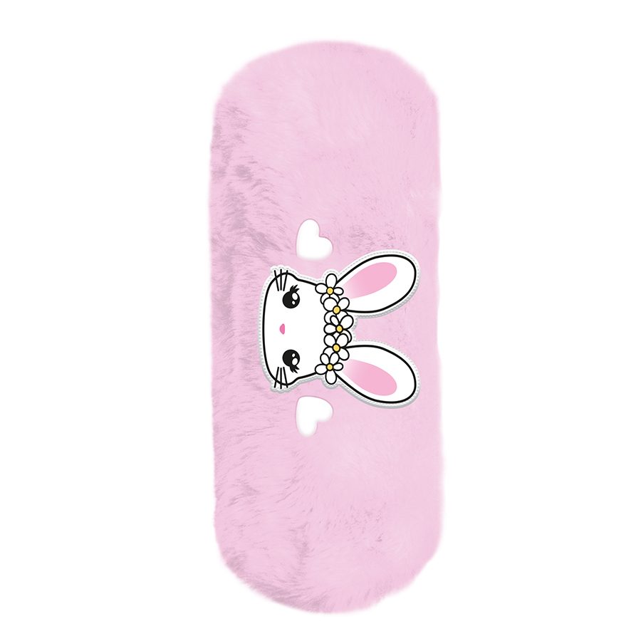 Rabbit plush pencil case