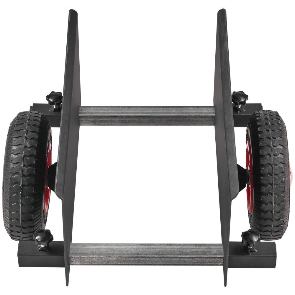 Panel Cart, 500 Pound Capacity Panel Cart, Heavy Duty Drywall Cart with 8" Pneumatic Wheels, Panel Cart with Adjustable Clamp for Drywall Panels, Material Handling