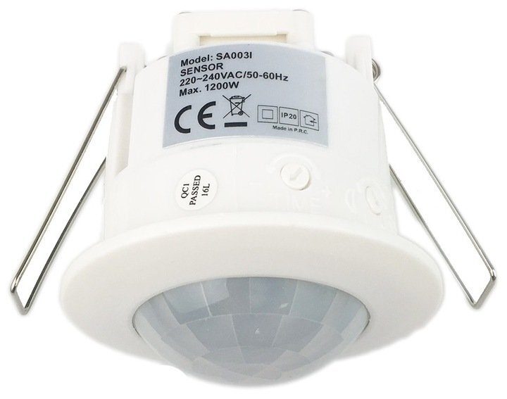 5x BEWEGUNGSMELDER DECKE 360 Grad Aufbau-LED SLIM