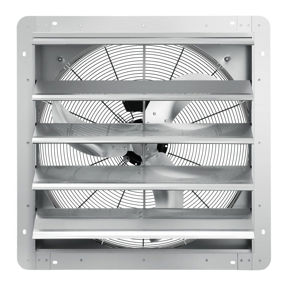 Afzuigventilator 610 mm 1400 RPM 2892CFM wandgemonteerde aluminium zolderventilator met AC-motor ventilatie en koeling voor kas garage schuur winkel – Artikelnr. HT-22742