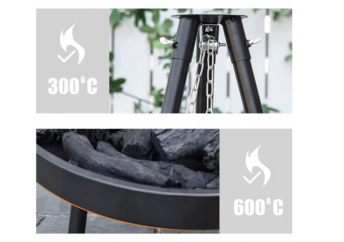 %SALE% Trépied pour barbecue extérieur avec accessoires