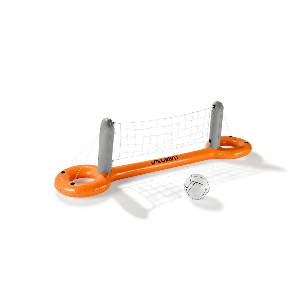 Filet de volley-ball de piscine gonflable CRIVIT/ensemble de but et de panier de piscine gonflable (filet de volley-ball de piscine)