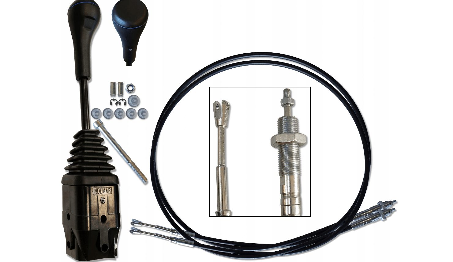 VORK JOYSTICK ZONDER KNOPPEN + Bowdenkabel 2x2m